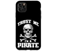 Fais-Moi Confiance, Je suis Un Pirate, crâne de Pirate, os croisés, drôles, Hommes, Femmes et Enfants Coque pour iPhone 11 Pro Max