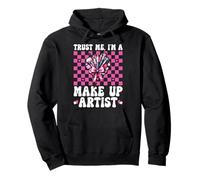Fais-Moi Confiance, Je suis Une maquilleuse MUA Girl Mom Coquette Bow Sweat à Capuche