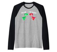 Fais-Moi Un Câlin Dino Marrant Dessin Humoristique Manche Raglan