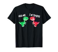 Fais-Moi Un Câlin Dino Marrant Dessin Humoristique T-Shirt