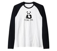 Fais-Moi Un câlin ! Ours Panda Mignon Manche Raglan