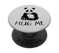 Fais-Moi Un câlin ! Ours Panda Mignon PopSockets PopGrip Adhésif