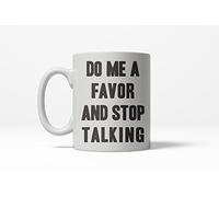 Fais-Moi Une Faveur : Arrête De Parler Bizarrement, Laisse-Moi Tranquille. Tasse À Café Modernes Mug À Café Jolis Tasses À Thé Pour Travail Maison L'École 330Ml