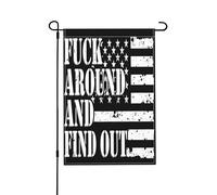 Fais N'Importe Quoi Et Découvre Une Blague Positive Et Drôle Drapeau De Jardin Suspendre Drapeaux Durable Bannière Pour Dortoirs Extérieure Chambres 30X45cm