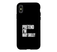 Fais Semblant d'être Mary Shelley Coque pour iPhone X/XS