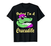 Fais Semblant d'être Un Crocodile : Vacances drôles T-Shirt Graphique avec Valeur