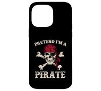 Fais semblant d'être un pirate, une conversation d'Halloween amusante comme une journée de pirate Coque pour iPhone 14 Pro Max