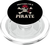 Fais semblant d'être un pirate, une conversation d'Halloween amusante comme une journée de pirate PopSockets PopGrip pour MagSafe
