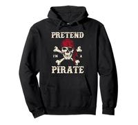 Fais semblant d'être un pirate, une conversation d'Halloween amusante comme une journée de pirate Sweat à Capuche