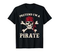 Fais semblant d'être un pirate, une conversation d'Halloween amusante comme une journée de pirate T-Shirt
