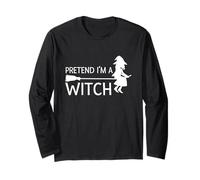 Fais Semblant d'être Une sorcière, Halloween de dernière Minute 2025 Manche Longue