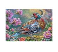 Faisan dans Les Fleurs 300 Pièces Puzzle Amateur d'art en Carton Anti-Déchirure Haute Qualité Difficile Niveau Expert Décoration Murale Idée Cadeau Anniversaire 300 PCS/40x28cm