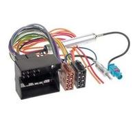 ACV Faisceau ISO autoradio compatible Opel Quadlock Alimentation fantôme antenne DIN Noir