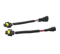 Faisceau Barre Led,Connecteur Phare Adaptateur De Conversion Phare Antibrouillard Voiture 2 Pièces 9006 Vers Prises H11 H8 Faisceau Câbles