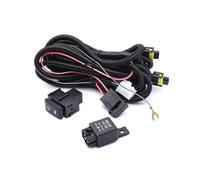 Faisceau Barre Led,Connecteur Phare Kit De Câblage Utilisation Adaptée Pour Feux Antibrouillard Voiture, 12 V 40 A, Relais, Interrupteur D'indicateur Ampoules H11, H16 Et H8, Accessoires D'interface
