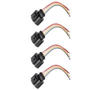 Faisceau Bobine D'Allumage Compatible Avec A3 2005-2014 Pour TT 2000-2014 4 Pièces Connecteur Carte Bobine D'allumage Prise Câblage Faisceau 1J0973724 2011340 1J0998724