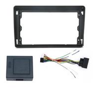 Faisceau Câblage Autoradio 2 DIN pour Ford pour Focus pour C-Max pour S-Max pour Fiesta pour Fusion pour Galaxy pour Kuga pour Mondeo pour Connect POMPOMPUR(Frame Cable canbus)