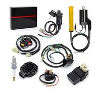 Faisceau Câbles Bobine D'allumage Interrupteur Guidon Gauche Relais CDI Redresseur Kit Complet Pour Warrior YFM 350 X Bobine d'allumage bougie d'allumage