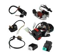 Faisceau Câbles Complet Bobine Régulateur CDI Solénoï Relais Étincelle Pour 4 Temps Pour 50Cc Pour 70Cc Pour 90Cc Pour 110Cc Pour 125Cc Stator D'allumage