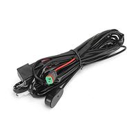 Faisceau de câblage de commutateur de 2M 40A 12V LED, faisceau de câblage de projecteur avec interface DT, faisceau de câblage universel de phare antibrouillard pour bateau de