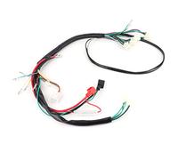 Faisceau de câblage de démarrage électrique, fil de cuivre de haute qualité, tuyau en PVC, faisceau de câblage d'allumage Durable pour PIT Trail Quad Dirt Bike ATV 50cc 110cc