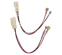 Faisceau de câblage de haut-parleur de porte, 1 paire de haut-parleurs de portière de voiture, faisceau de câblage, connecteur de prise de câble de haut-parleur 12 V, adaptateur de remplacement pour