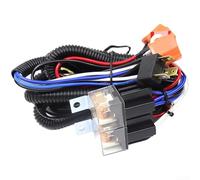 Faisceau de câblage de phare à double sortie 12 V/24 V avec noyau en cuivre pur, pour relais et fusible lent pour voitures - Amplificateur de luminosité automobile (BRIGHTENER)