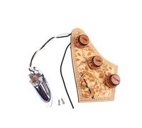 Faisceau de Câblage Guitare Électrique Gu241 5 Voies 1v2t | Kit Pré-câblé avec Prise, Bouton de Commande Inclus, Plastique et Métal, Faible Bruit, Léger et Facile à Transporter