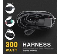 Faisceau de câblage LED Lampe Barre Phare Anti-Brouillard 12V 40A Quads SUV Camion Tout-terrain Relais Imperméable Kit de com