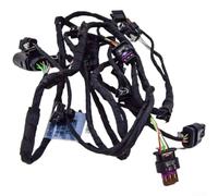 Faisceau de câblage pour capteur de stationnement pour pare-chocs avant A3 8 V compatible avec numéro OE 8v0971085p - Câble de rechange en plastique ABS noir pour système d'aide à la marche arrière de