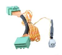 Faisceau de câblage pour haut-parleur central 16 broches vers 2 broches Interface audio sans perte, pour système Bowers XC60 S60 V90 S90 Installation non destructive Noir Jaune