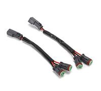 Faisceau De Câblage Pour Lampe De Travail LED, Connecteur Femelle 2 Broches, 12V - 24V, Étanche IP68, Universel Voiture - Haute Résistance Thermique, Installation Facile Sans Out