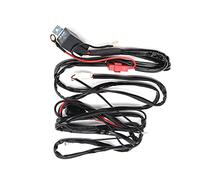 Faisceau de câblage pour projecteurs LED 12 V, 9,8 pieds, faisceau de câblage universel 1 vers 2 avec relais 40 A et fusible à lame en ligne, étanchéité IP67, compatible ATV, UTV,
