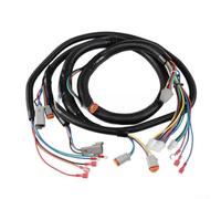 Faisceau de câblage pour voiturette de golf Precedent avec contrôleur gris #1515-5201, kit d'assemblage de fils de véhicule Plug-and-Play avec adaptateur Mcor 2 et 4, noyau en cuivre