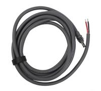 Faisceau de câble d'extension d'alimentation CC à 2 conducteurs 14 AWG pour cordon de câblage Starlink robuste pour équipements électriques et applications industrielles (300 cm)