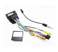 Faisceau de câbles à 16 broches vers Quadlock, boîte de décodeur CANBUS, adaptateur de câble de verrouillage Quad for Peugeot 2008 3008 308 307 et citroën C5 C4 C3 ( Color : With antenna adapter )