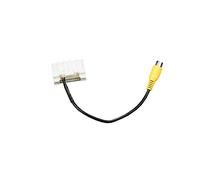 Faisceau de câbles adaptateur RCA pour Wrangler JKU Rubicon Unlimited Sahara Caméra de recul Entrée vidéo pour radio d'usine AV Plug to Display