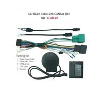 Faisceau de câbles autoradio Android, décodeur CANBus, connecteur d'alimentation stéréo de voiture, câble d'installation d'unité principale compatible avec Chevrolet Cavalier Volrando