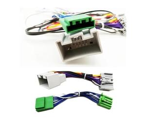 Faisceau de câbles autoradio CAN Bus, décodeur, prise 16 broches vers connecteur 14 broches, entrée audio RCA, câble adaptateur Android pour voiture, compatible avec Volvo XC90 MK1