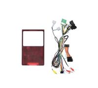 Faisceau de câbles Canbus Box Décodeur Compatible pour Chevrolet Trailblazer/Silverado/Colorado/Buick Verano Adaptateur de câble d'alimentation d'autoradio(Cable Canbus Set A)