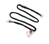 Faisceau de câbles d'amplificateur DSP de voiture, en métal ABS de haute qualité, Plug and Play, Transmission HIFI Stable pour systèmes Audio de voiture 12V 15a