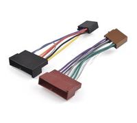 Faisceau de câbles d'autoradio Connecteur de Faisceau de câbles Adaptateur ISO for autoradio, for Ford, for Fiesta MK1, MK4, Escort, Explorer, KA