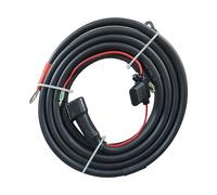 Faisceau de câbles de Batterie au démarreur avec fusible, Haute Performance pour Tous Les Moteurs Hors-Bord à démarrage électrique, Ligne de Connexion