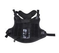 Faisceau de câbles d'extérieur efficace pour chien - Gilet tactique imperméable - Construction ergonomique - Équipement réfléchissant sûr pour grands chiens - Gilet réfléchissant pour grands chiens