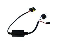 Faisceau de Câbles H4 Connecteur Ballast Noir, pour Conversion Xénon | Kit de Conversion de Câblage, Douille Plastique, Système Après-vente, Connexion Haut Bas, Installation Facile