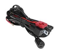 Faisceau de câbles pour interrupteur, câble de projecteur LED 40 A 12 V, faisceau de câbles pour phares antibrouillard étanches avec relais d'alimentation et fusible en ligne po