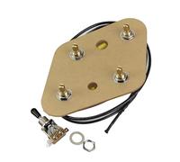 Faisceau de câbles précâblé 2T2V for guitare électrique LP, potentiomètres 500K, interrupteur 3 voies