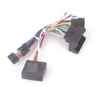 Faisceau de câbles Radio ZDPVK Adaptateur de câble de Faisceau de câbles stéréo for autoradio Android 16 Broches, for Opel, for Astra HJGK Zafira B Antara Vectra Corsa D Meriva A(with Canbus)