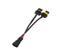 Faisceau de câbles répartiteur 9006 à 9005 - Double adaptateur de phare pour support d'ampoule de brouillard 200 mm