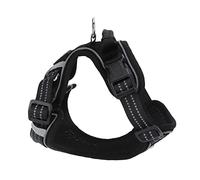 Faisceau de Chien Facile à Promenade, Gilet de sécurité pour Chien Réflexion Sécurité Mesh Geste Huissages A Réglable Gitre pour Animaux Compagnie Moelleux Petits Moyens Moyens (S)